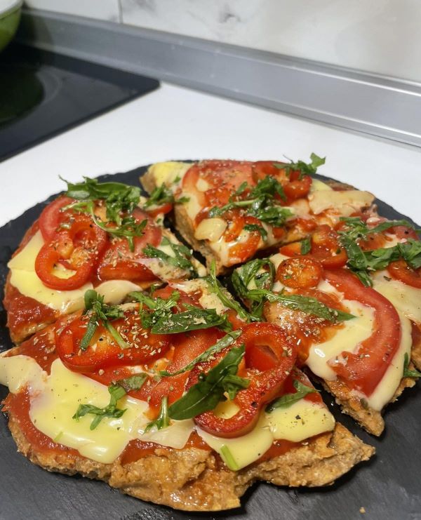 Healthy pizza 🍕