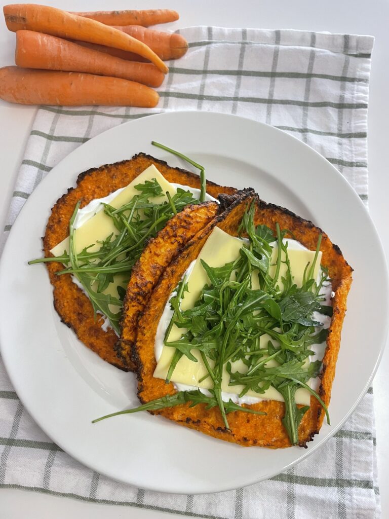 Τορτίγιες καρότου με 3 υλικά