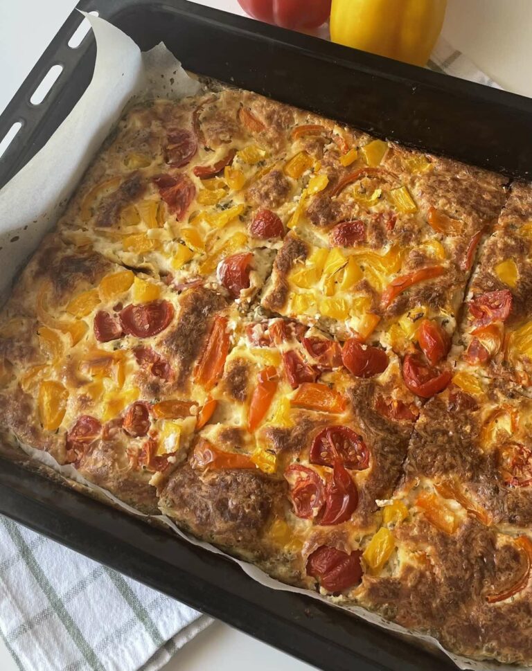 Κρέπα φούρνου σαν pizza